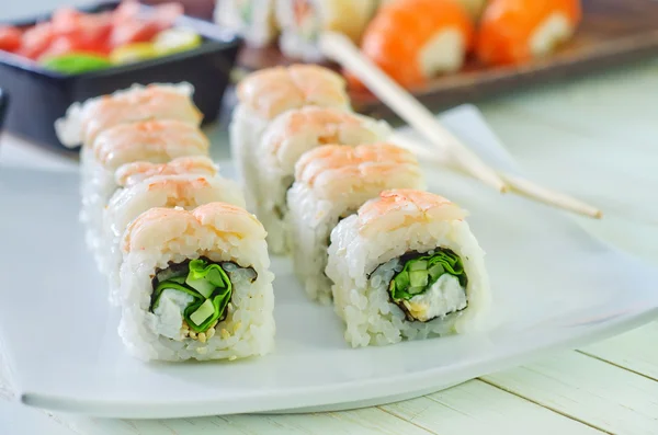 Verse sushi — Stockfoto