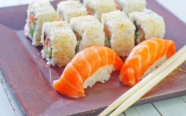 Čerstvé sushi — Stock fotografie