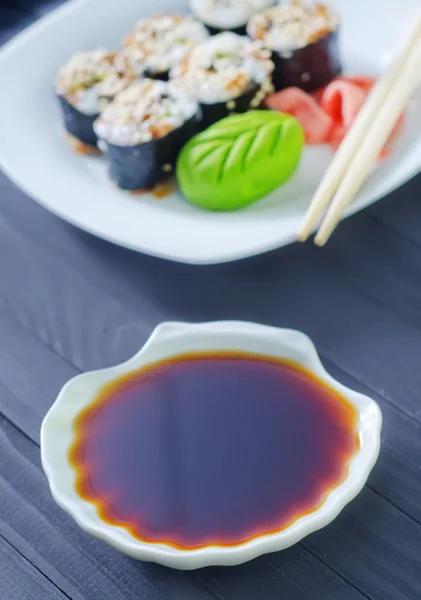 Frisches Sushi — Stockfoto