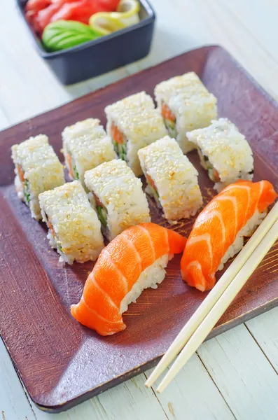 Čerstvé sushi — Stock fotografie