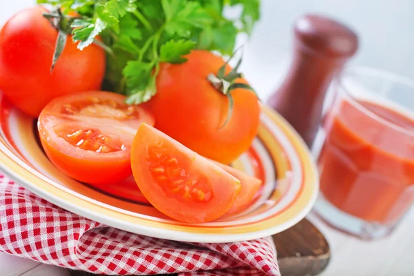 Raw tomato — Stock Image Raw tomato Stock Photo