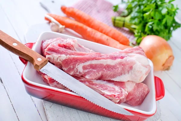 Rohes Fleisch — Stockfoto