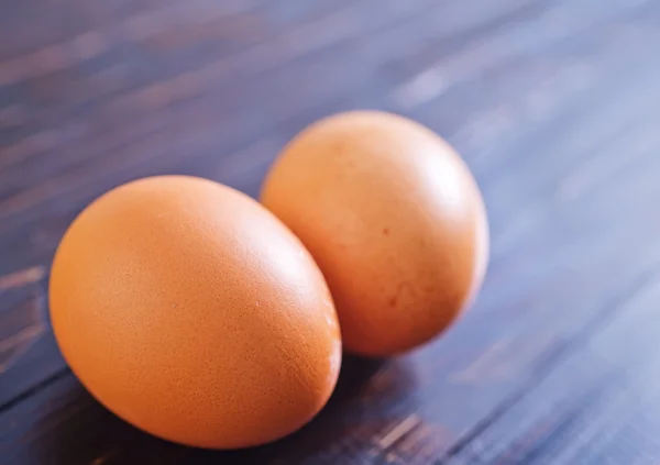 Raw eggs — Stock Photo, Image