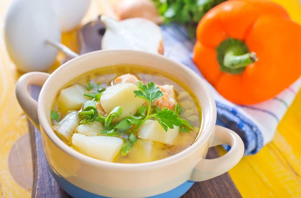 Fresh soup — Stock Photo, Image