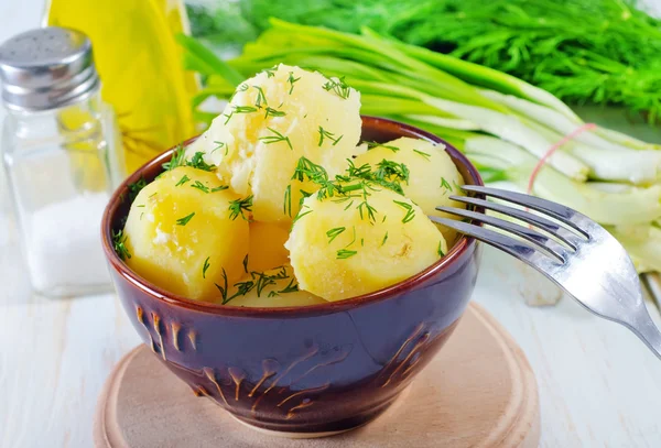 Patata bollita — Foto Stock