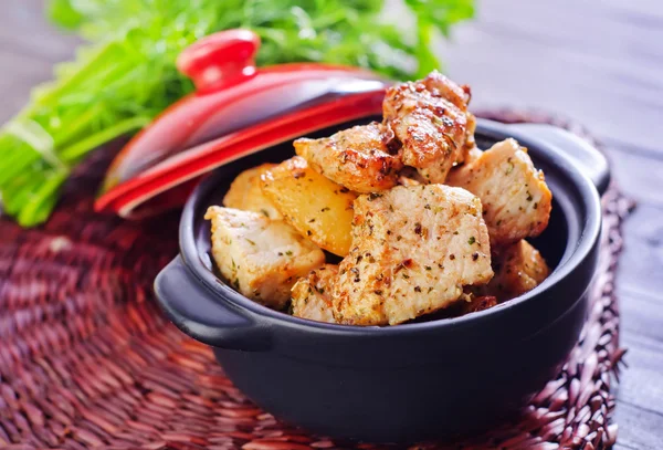 Fried meat — Stock Photo, Image