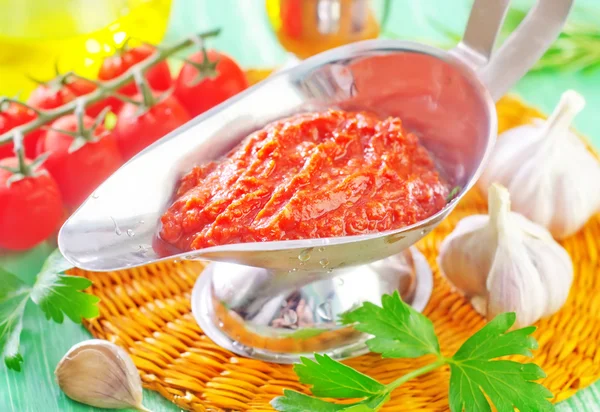 Tomatensoße — Stockfoto