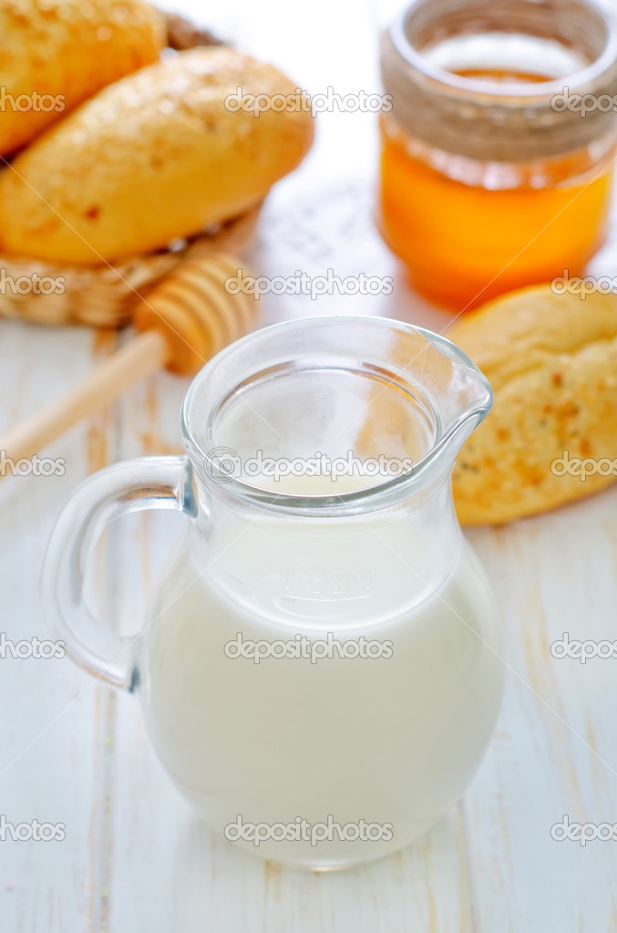 Milk, honey and bread
