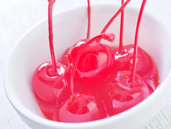 Cherry maraschino — Stock Photo, Image