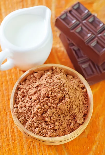 Cacao in una ciotola — Foto Stock