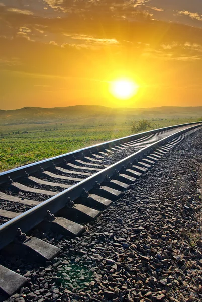 Ferrovia — Fotografia de Stock