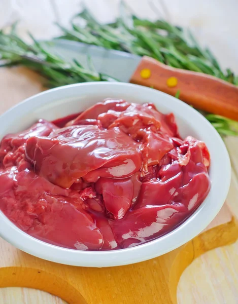 Chicken liver — Stock Photo, Image