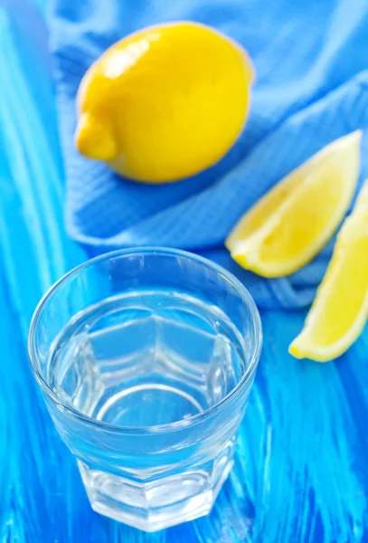 Woda z cytryny — Zdjęcie stockowe