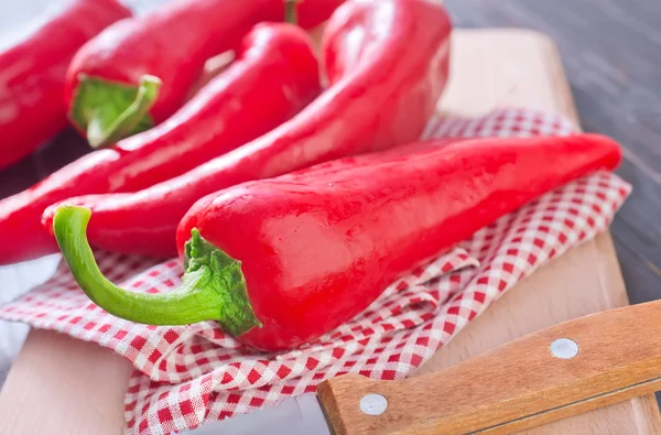 Red peppers — Stock Photo, Image