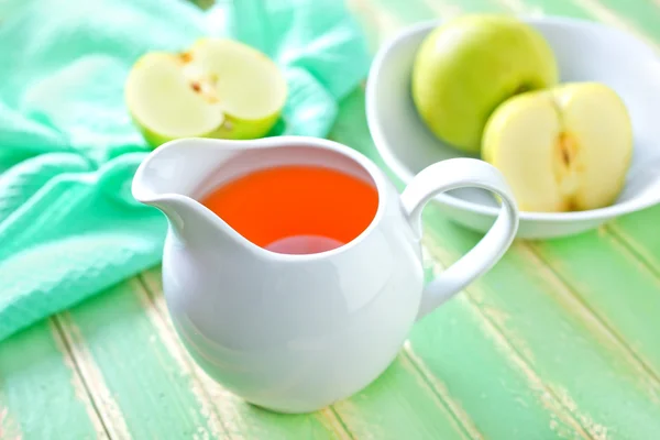 Jugo de manzana — Foto de Stock