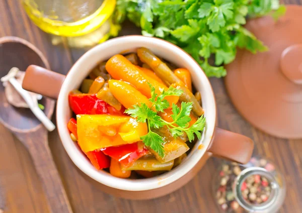 Baked vegetables — Stock Photo, Image