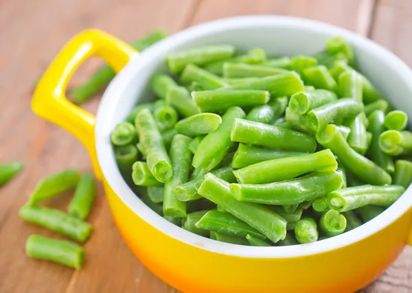 Groene bonen — Stockfoto