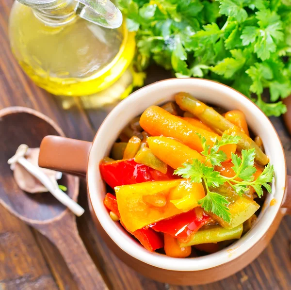 Baked vegetables — Stock Photo, Image