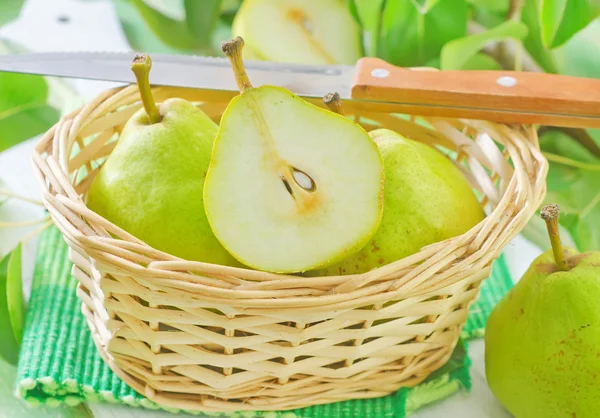 Fresh pears — Stock Photo, Image