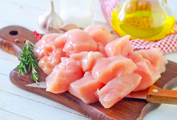 Rohes Hühnerfleisch — Stockfoto