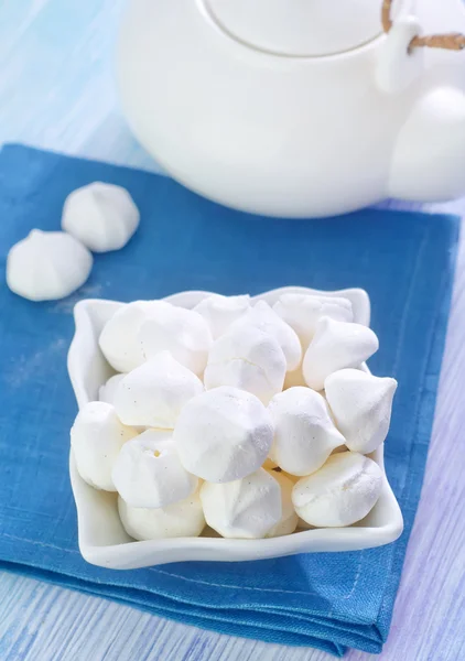 Meringue schelpen — Stockfoto