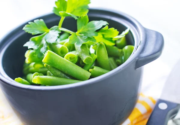 Grüner Spargel — Stockfoto