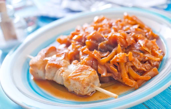 Repollo con carne — Foto de Stock