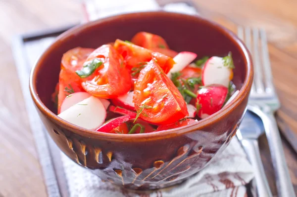 Ensalada con tomates — Foto de Stock
