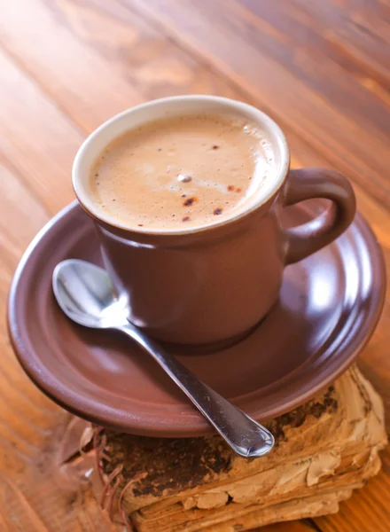 Koffie in een kopje — Stockfoto