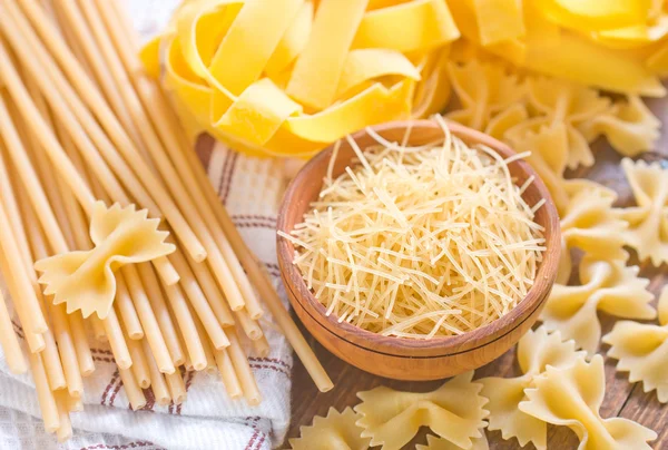 Raw pasta — Stock Photo, Image