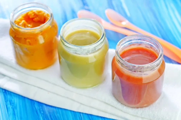 Comida para bebés — Foto de Stock