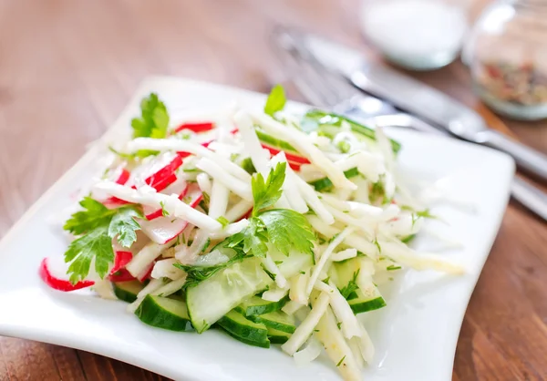 Bir tabak salata — Stok fotoğraf