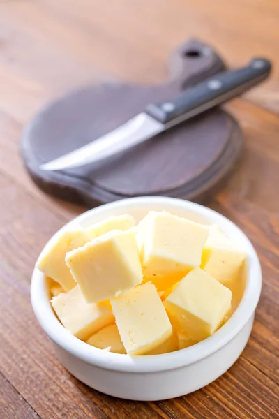 Butter in a bowl — Stock Photo, Image