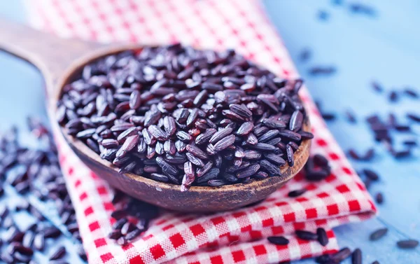 Black rice — Stock Photo, Image