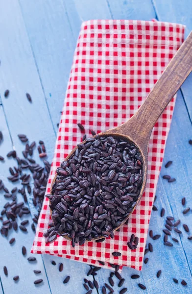 Black rice — Stock Photo, Image