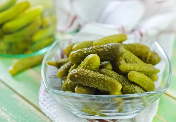 Picled cucumbers — Stock Photo, Image