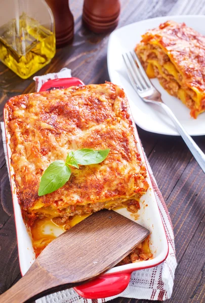 Lasagne — Stockfoto