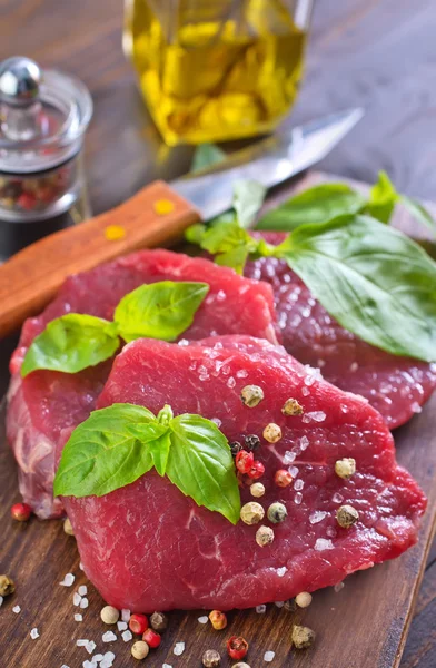 Rohes Fleisch — Stockfoto