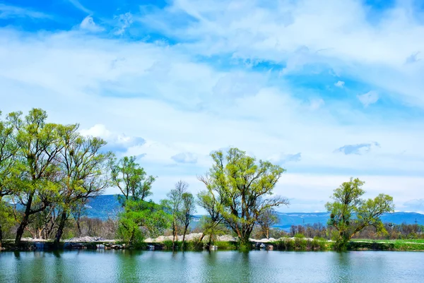 El lago en la Crimea —  Fotos de Stock