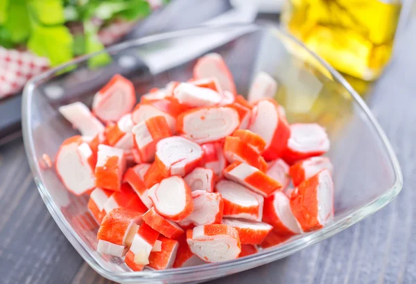 Crab sticks — Stock Image Crab sticks Stock Image