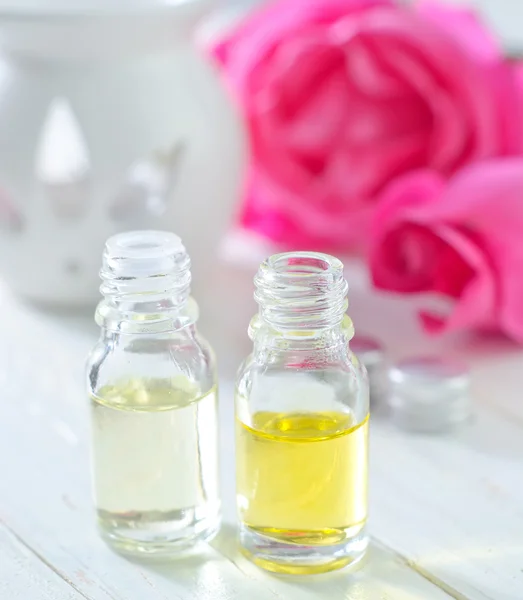 Rose oil — Stock Photo, Image