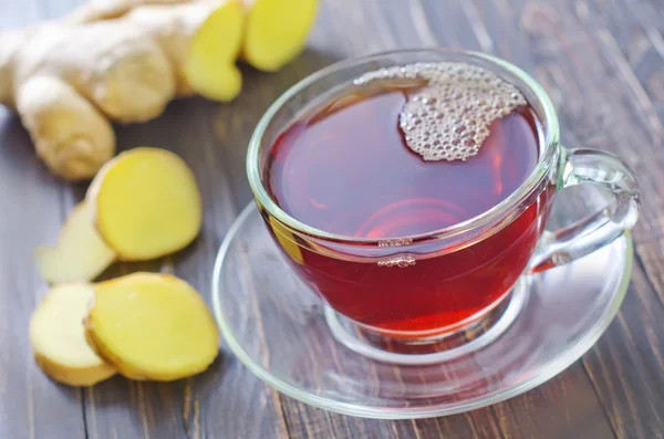 Ginger tea — Stock Photo, Image