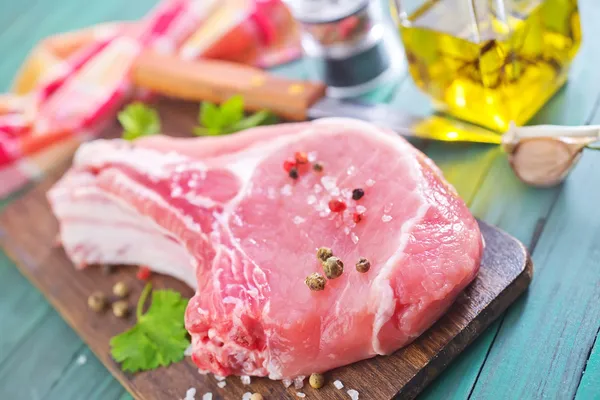 Rohes Fleisch — Stockfoto