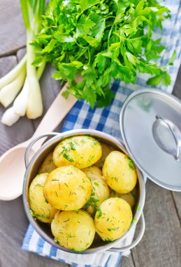 haşlanmış patates