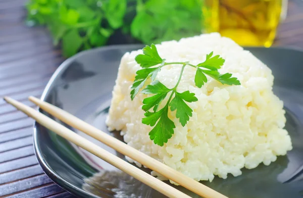Варёный рис — стоковое фото