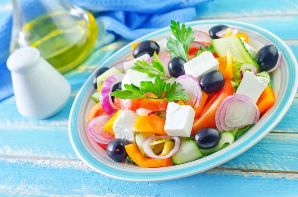 Greek salad — Stock Photo, Image