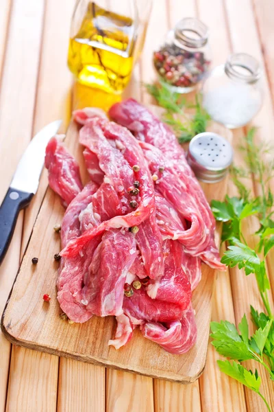 Carne crua — Fotografia de Stock