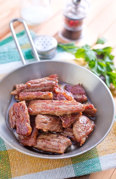 Fried meat — Stock Photo, Image