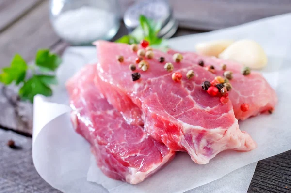 Carne cruda — Foto de Stock