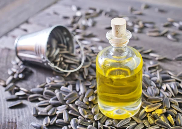 Sunflower oil — Stock Photo, Image